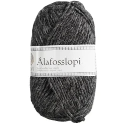 LOPI by Istex Garn Istex Alafosslopi 100g mörkgrå – 0058 Dark grey hue | Ullgarn