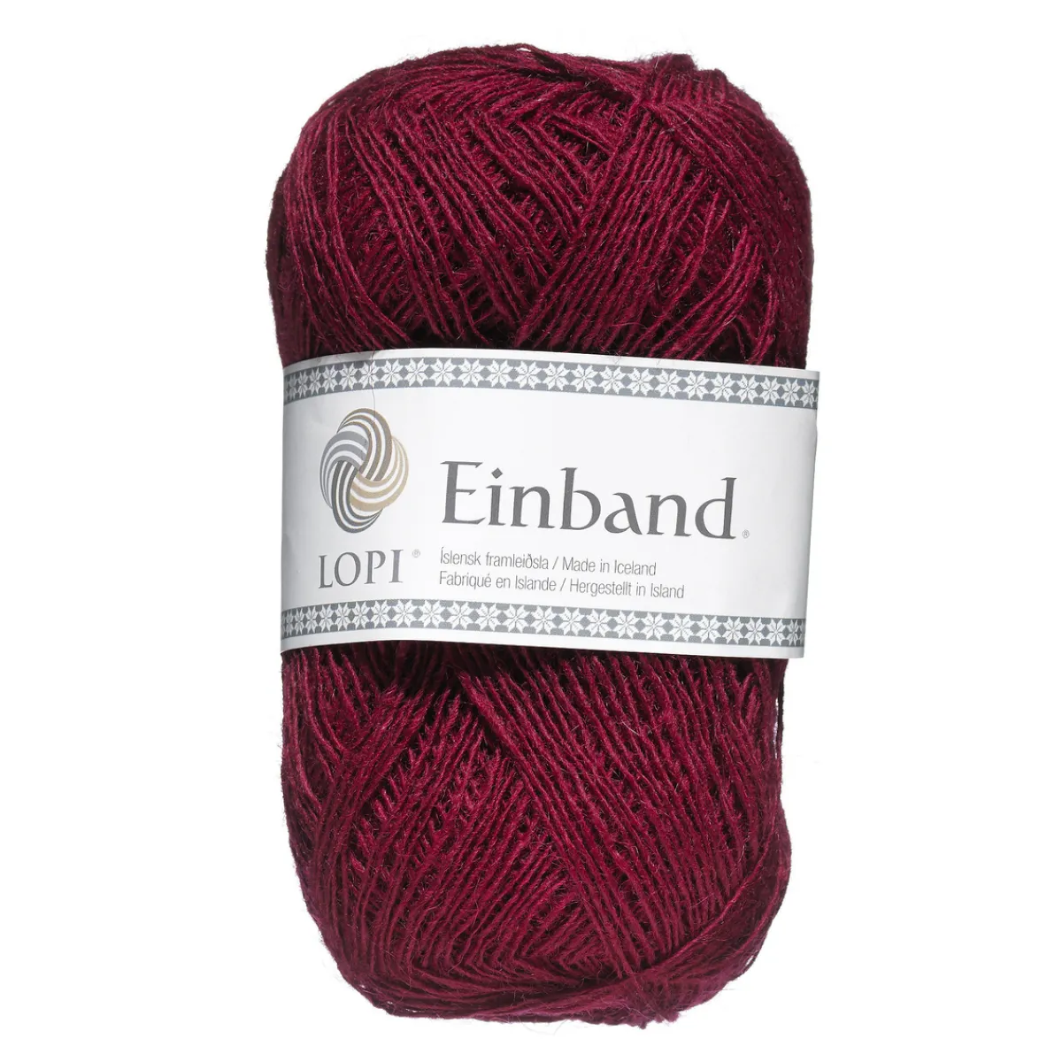 LOPI by Istex Garn Istex Einband 50g mörkröd – Brick 9165