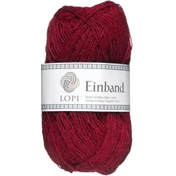 LOPI by Istex Garn Istex Einband 50g röd – Crimson 0047 | Ullgarn