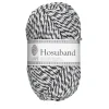 LOPI by Istex Garn Istex Hosuband 100g vit/svart – White-black 0000 | Ullgarn