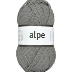 Järbo Garn Alpe 50 g grå – 36117 Grey stone | Ullgarn
