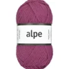 Järbo Garn Alpe 50 g mörkrosa – 36115 Azalea pink | Ullgarn