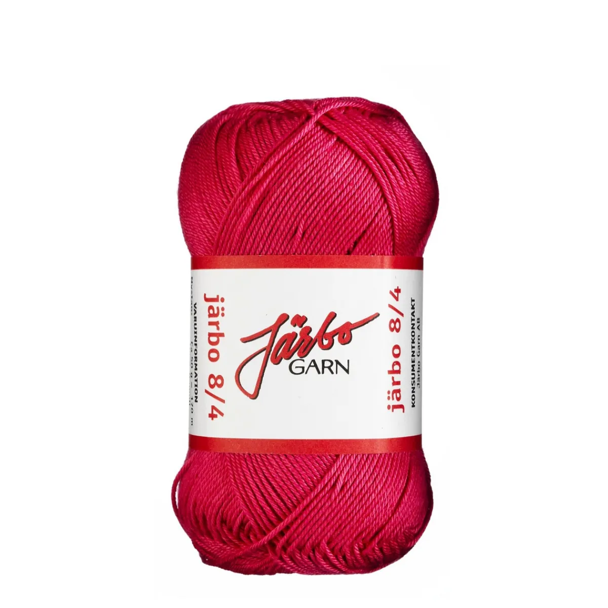 Järbo Garn 8/4 50g ceriserosa – 32043 Hot pink