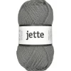 Järbo Garn Jette 50g grå – 26318 Grey stone