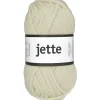 Järbo Garn Jette 50g naturvit – 26317 Vanilla white