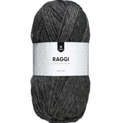 Järbo Garn Raggi 100g grå – Grey 15119 | Ullgarn