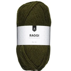 Järbo Garn Raggi 100g olivgrön – Olive green 15124