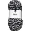 Järbo Garn Raggi 100g svart/vit – Black & white mouliné 1568