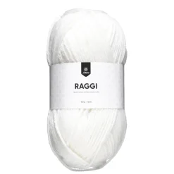 Järbo Garn Raggi 100g vit – White 1510
