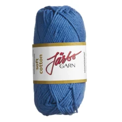 Järbo Garn Soft Cotton 50g blå – 8811 Ultramarine