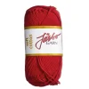 Järbo Garn Soft Cotton 50g röd – 8808 Lipstick red | Bomullsgarn