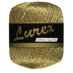Lammy yarn Garn Lammy Lurex 25g guld | Blandgarner