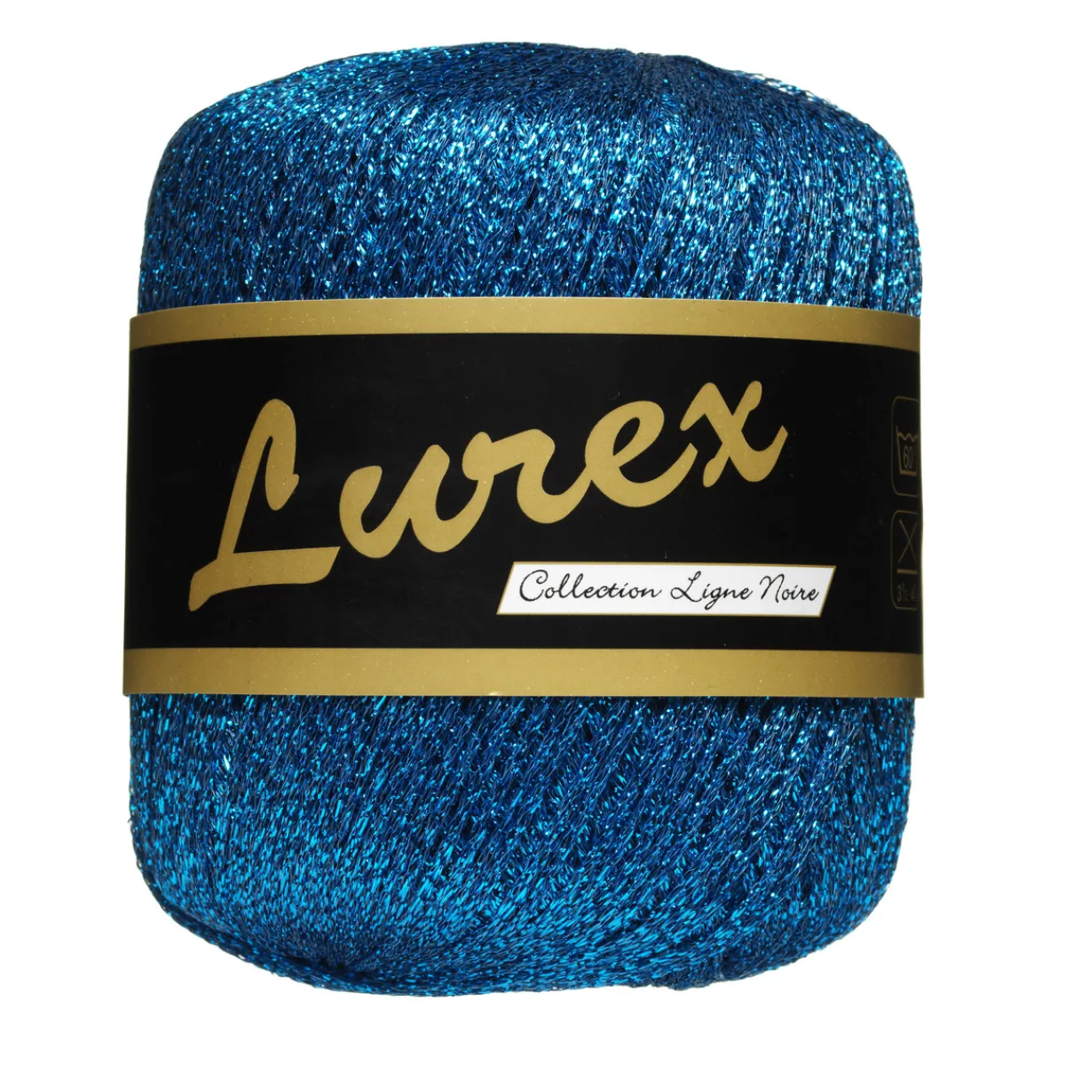Lammy yarn Garn Lammy Lurex 25g turkos