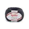 Katia Garn Linen 50g svart | Blandgarner
