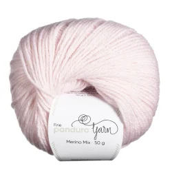 Panduro Yarn Garn Merino Mix 50g babyrosa | Ullgarn