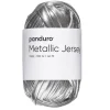 Panduro Yarn Garn Metallic Jersey 100g silver