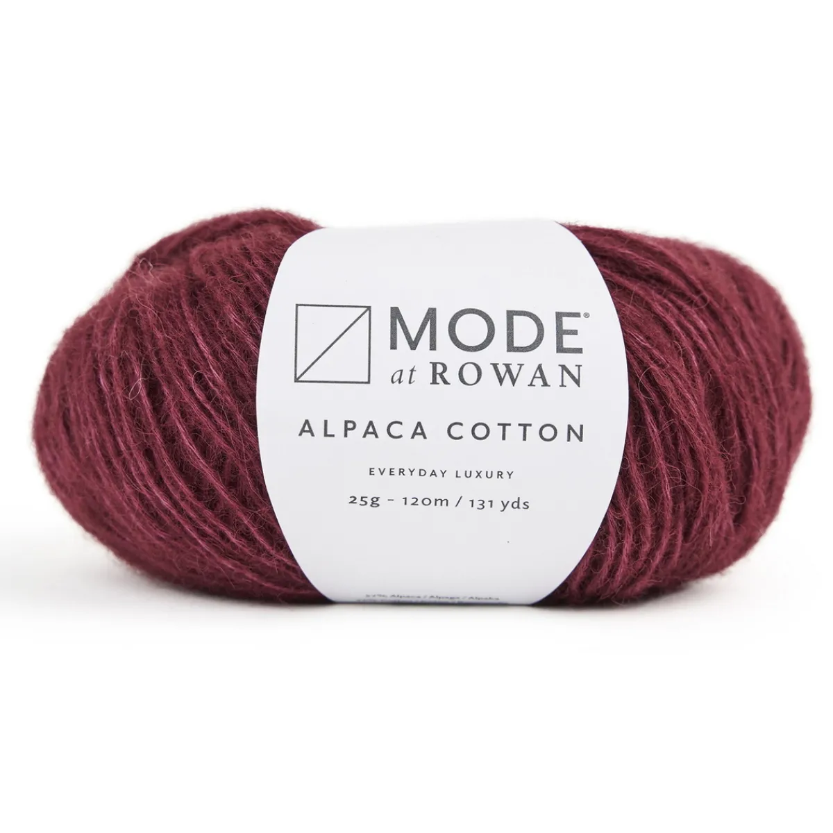 Mode at Rowan yarn Garn Mode at Rowan Alpaca Cotton 25g – Blue haze 019