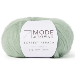 Mode at Rowan yarn Garn Mode at Rowan Softest Alpaca 50g – Eucalyptus 016 | Ullgarn
