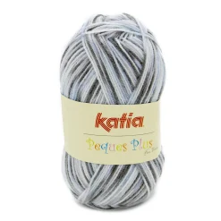 Katia Garn Peques Plus 50g blågrå | Akrylgarn