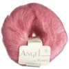 Yarn By Permin Garn Permin Angel 25g mörkrosa 884144 | Mohairgarn