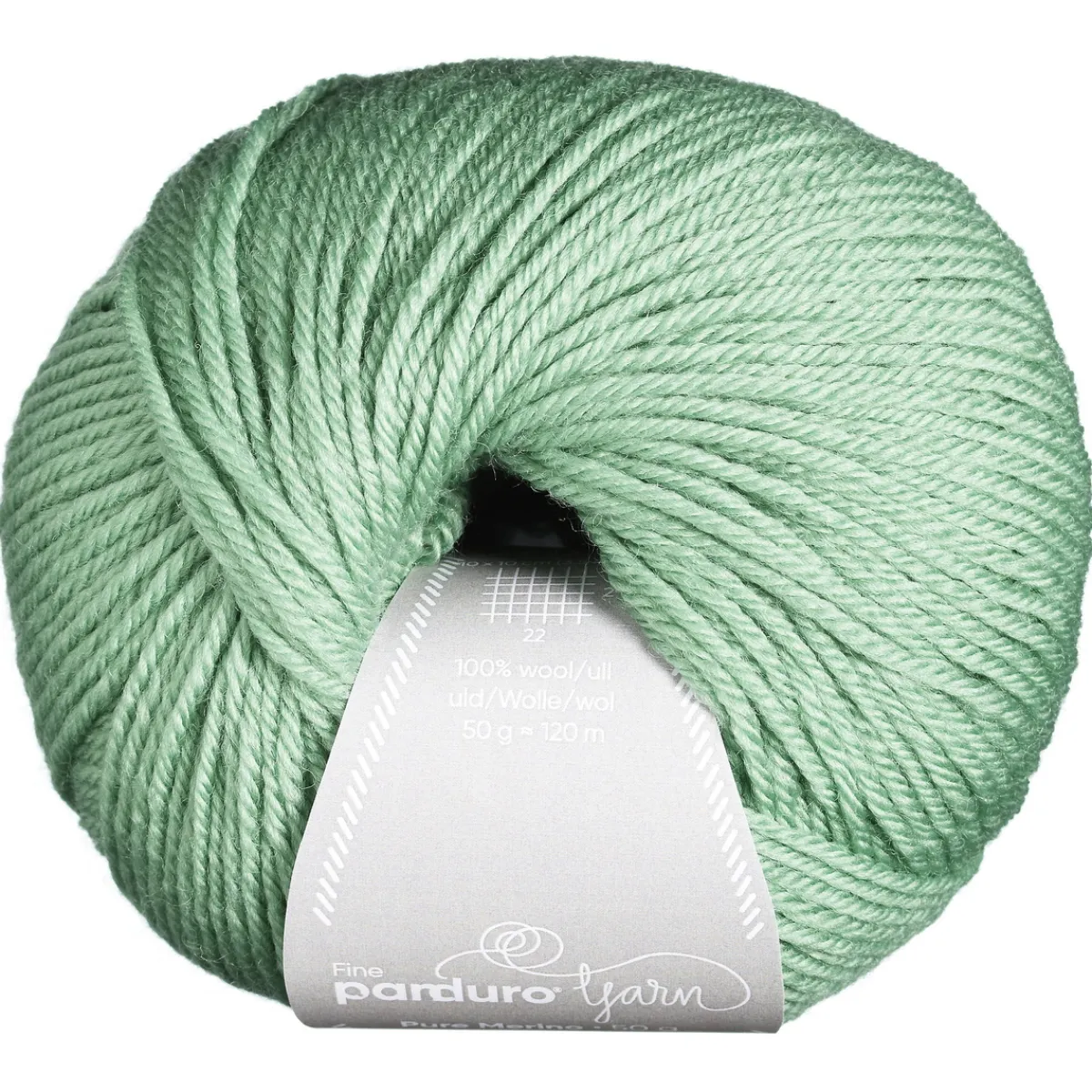 Panduro Yarn Garn Pure Merino 50g dimgrön | Ullgarn