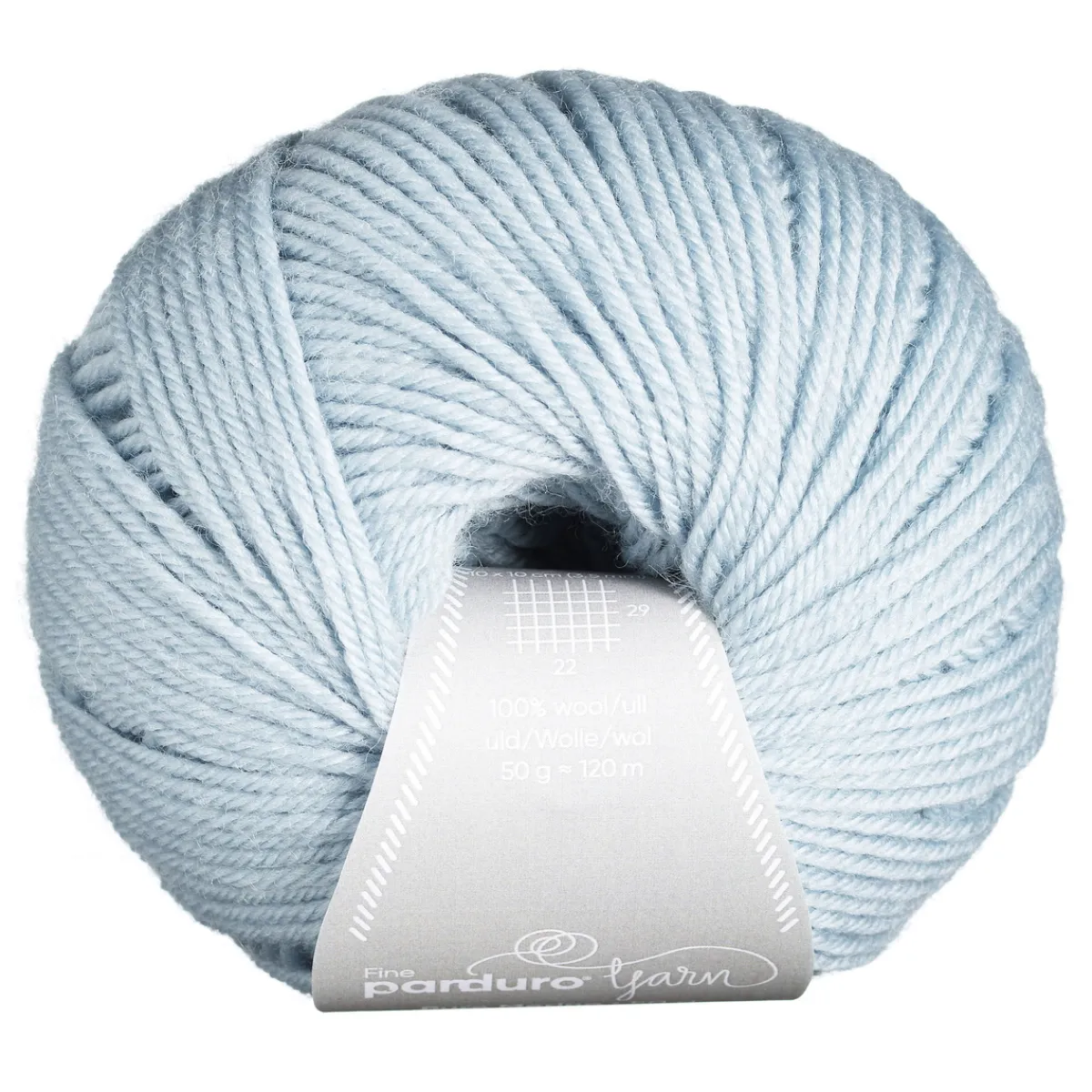 Panduro Yarn Garn Pure Merino 50g ljusblå | Ullgarn