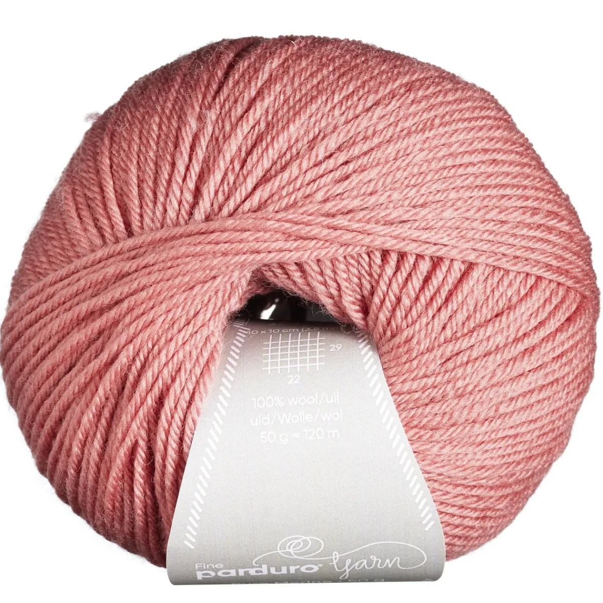 Panduro Yarn Garn Pure Merino 50g varmrosa | Ullgarn