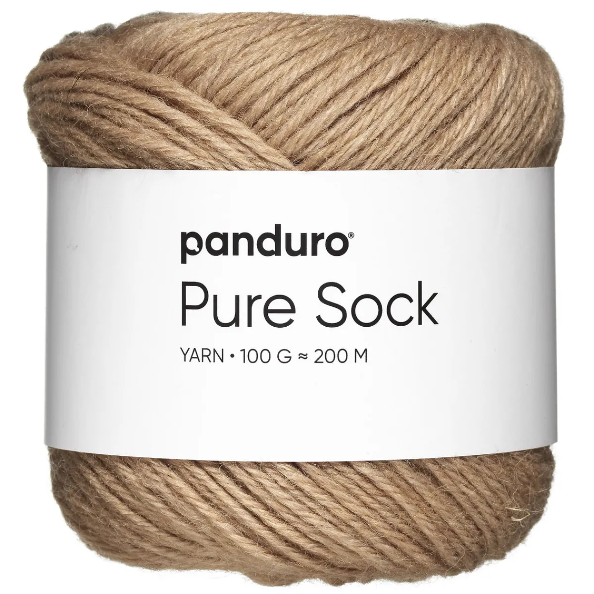 Panduro Yarn Garn Pure Sock 100g beige