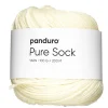 Panduro Yarn Garn Pure Sock 100g creme | Ullgarn