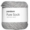 Panduro Yarn Garn Pure Sock 100g ljusgrå