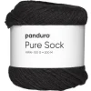 Panduro Yarn Garn Pure Sock 100g mörkgrå | Ullgarn
