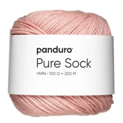 Panduro Yarn Garn Pure Sock 100g rosa