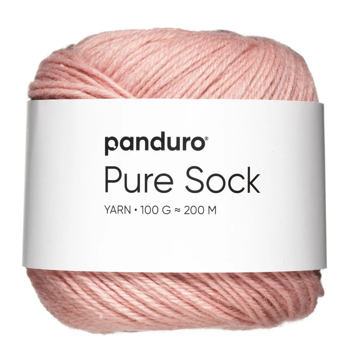 Panduro Yarn Garn Pure Sock 100g rosa
