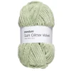 Panduro Yarn Garn Soft Glitter Velvet 100g grön | Akrylgarn