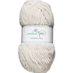Panduro Yarn Garn Soft Velvet 100g beige