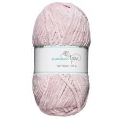 Panduro Yarn Garn Soft Velvet 100g gammelrosa | Akrylgarn
