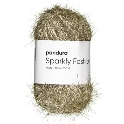 Panduro Yarn Garn Sparkly Fashion 50g guld