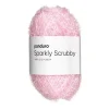 Panduro Yarn Garn Sparkly Scrubby 50g ljusrosa | Akrylgarn