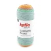 Katia Garn Summer Paint 150g rosa turkos (501 på bilden)