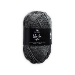 Svarta Fåret Garn Ulrika Reflex 50g grå – 008 Steel grey