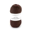 Katia Garn United Socks 25g mörkbrun | Ullgarn