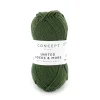 Katia Garn United Socks 25g mörkgrön | Ullgarn