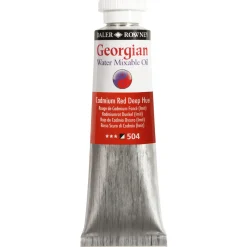 Georgian Water Mixable Oil Colour, vattenlöslig oljefärg 37 ml Rose Madder 561