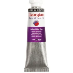 Georgian Water Mixable Oil Colour, vattenlöslig oljefärg 37 ml Cobalt Violet Hue 406 | Oljefärger