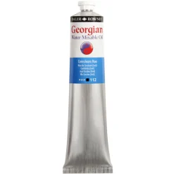 Georgian Water Mixable Oil Colour, vattenlöslig oljefärg 200 ml Coeruleum Hue 112 | Oljefärger