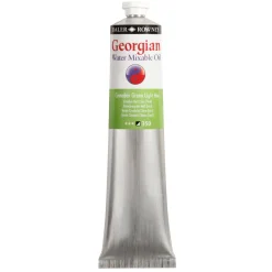Georgian Water Mixable Oil Colour, vattenlöslig oljefärg 200 ml Cinnabar Green Light Hue 350 | Oljefärger