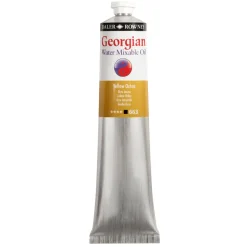 Georgian Water Mixable Oil Colour, vattenlöslig oljefärg 200 ml Yellow Ochre 663 | Oljefärger