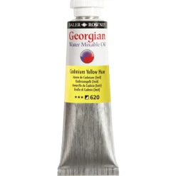 Georgian Water Mixable Oil Colour, vattenlöslig oljefärg 37 ml Cadmium Yellow Hue 620 | Oljefärger