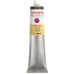 Georgian Water Mixable Oil Colour, vattenlöslig oljefärg 200 ml Naples Yellow 635 | Oljefärger