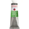 Georgian Water Mixable Oil Colour, vattenlöslig oljefärg 37 ml Permanent Green Light 347 | Oljefärger
